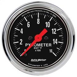 AutoMeter - AutoMeter 2554 Traditional Chrome Pyrometer - Image 1