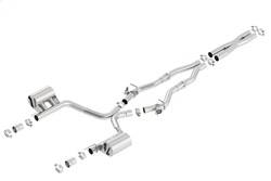 Borla - Borla 140714 ATAK Cat-Back Exhaust System - Image 1