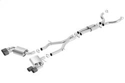 Borla - Borla 140687CF S-Type Cat-Back Exhaust System - Image 1