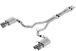 Borla - Borla 140743CF ATAK Cat-Back Exhaust System - Image 1