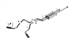 Borla - Borla 140332BC Touring Cat-Back Exhaust System - Image 1