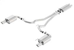 Borla - Borla 140589 Touring Cat-Back Exhaust System - Image 1