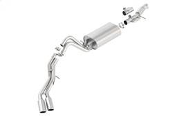 Borla - Borla 140559 Touring Cat-Back Exhaust System - Image 1