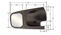 CIPA Mirrors - CIPA Mirrors 10500 Custom Towing Mirror Set - Image 1