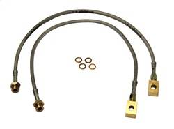 Skyjacker - Skyjacker FBL17 Stainless Steel Brake Line Front - Image 1