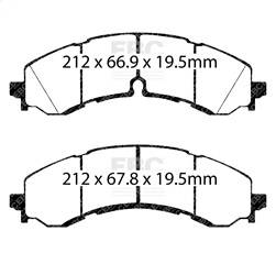 EBC Brakes - EBC Brakes S8KR1179 S8 Kits Orangestuff and GD Rotors - Image 1