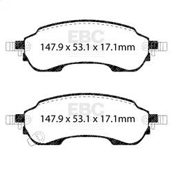 EBC Brakes - EBC Brakes S7KR1103 S7 Kits Orangestuff and BSD Rotors - Image 1