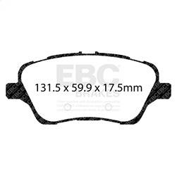 EBC Brakes - EBC Brakes DP32149C Redstuff Ceramic Low Dust Brake Pads - Image 1