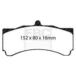 EBC Brakes - EBC Brakes DP5032NDX Bluestuff NDX Full Race Brake Pads - Image 1