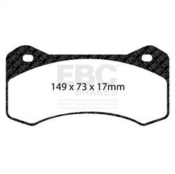 EBC Brakes - EBC Brakes DP4054R Yellowstuff Street And Track Brake Pads - Image 1