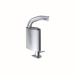 MBRP Exhaust - MBRP Exhaust 145Q204 Snowmobile Quiet Trail Muffler - Image 1