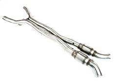 Kooks Custom Headers - Kooks Custom Headers 21703400 GREEN Catted X-Pipe - Image 1
