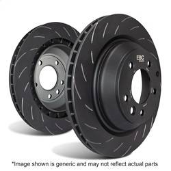 EBC Brakes - EBC Brakes SG7729 Racing SG Swept Groove Rear Brake Disc Rotors - Image 1