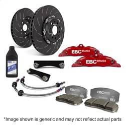 EBC Brakes - EBC Brakes BBK023RED-1 Balanced Big Brake Kit - Image 1
