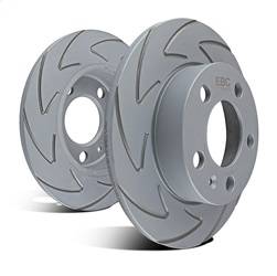 EBC Brakes - EBC Brakes BSD1283 BSD Series Sport Rotor Set w/Ultra Quiet V Slot Configuration - Image 1