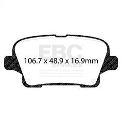 EBC Brakes - EBC Brakes S2KR2661 S2 Kits Greenstuff 2000 and USR Rotors - Image 1