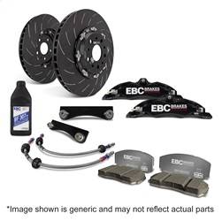 EBC Brakes - EBC Brakes BBK016BLK-2 Balanced Big Brake Kit - Image 1