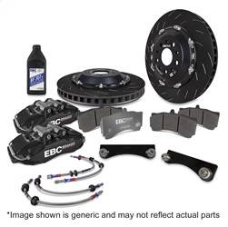 EBC Brakes - EBC Brakes BBK037BLK-1 Balanced Big Brake Kit - Image 1