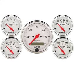 AutoMeter - AutoMeter 1302 Arctic White Street Rod Kit - Image 1