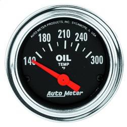 AutoMeter - AutoMeter 2543 Traditional Chrome Electric Oil Temperature Gauge - Image 1
