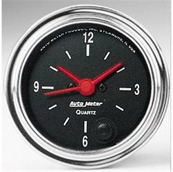 AutoMeter - AutoMeter 2585 Traditional Chrome Clock - Image 1
