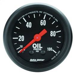 AutoMeter - AutoMeter 2604 Z-Series Mechanical Oil Pressure Gauge - Image 1