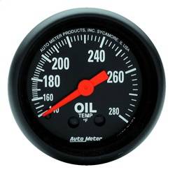AutoMeter - AutoMeter 2609 Z-Series Mechanical Oil Temperature Gauge - Image 1