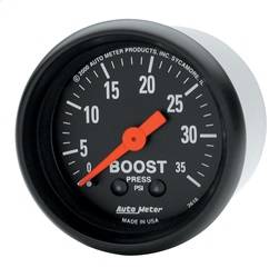 AutoMeter - AutoMeter 2616 Z-Series Mechanical Boost Gauge - Image 1