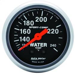 AutoMeter - AutoMeter 3333 Sport-Comp Mechanical Water Temperature Gauge - Image 1