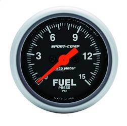 AutoMeter - AutoMeter 3361 Sport-Comp Electric Fuel Pressure Gauge - Image 1