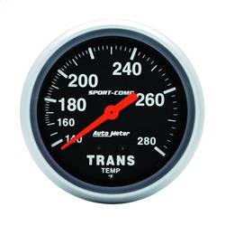 AutoMeter - AutoMeter 3451 Sport-Comp Mechanical Transmission Temperature Gauge - Image 1
