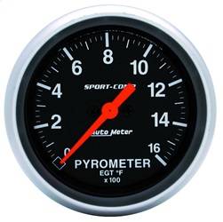 AutoMeter - AutoMeter 3544 Sport-Comp Electric Pyrometer Gauge Kit - Image 1