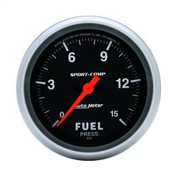 AutoMeter - AutoMeter 3561 Sport-Comp Electric Fuel Pressure Gauge - Image 1