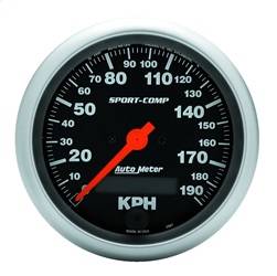 AutoMeter - AutoMeter 3987-M Sport-Comp Electric Metric Speedo - Image 1