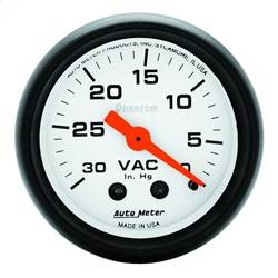 AutoMeter - AutoMeter 5784 Phantom Mechanical Vacuum Gauge - Image 1