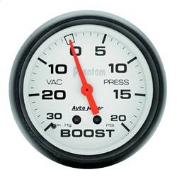 AutoMeter - AutoMeter 5801 Phantom Mechanical Boost/Vacuum Gauge - Image 1