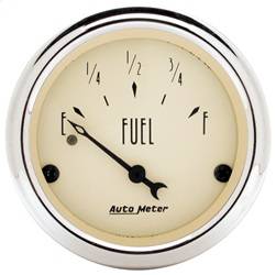 AutoMeter - AutoMeter 1817 Antique Beige Fuel Level Gauge - Image 1