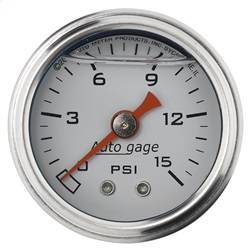 AutoMeter - AutoMeter 2175 Sport-Comp Mechanical Fuel Pressure Gauge - Image 1