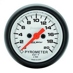 AutoMeter - AutoMeter 5745 Phantom Electric Pyrometer Gauge Kit - Image 1