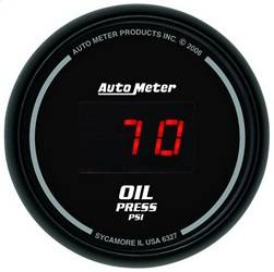 AutoMeter - AutoMeter 6327 Sport-Comp Digital Oil Pressure Gauge - Image 1