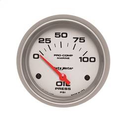 AutoMeter - AutoMeter 200759-33 Marine Electric Oil Pressure Gauge - Image 1