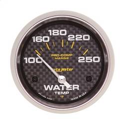AutoMeter - AutoMeter 200763-40 Marine Electric Water Temperature Gauge - Image 1