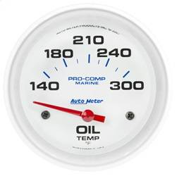 AutoMeter - AutoMeter 200765 Marine Electric Oil Temperature Gauge - Image 1