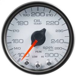 AutoMeter - AutoMeter P32212 Spek-Pro Electric Oil Temperature Gauge - Image 1