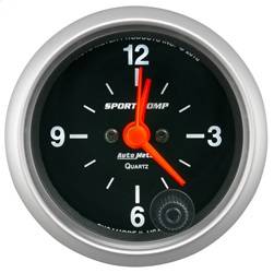 AutoMeter - AutoMeter 3385 Sport-Comp Clock - Image 1