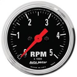 AutoMeter - AutoMeter 2497 Traditional Chrome In-Dash Electric Tachometer - Image 1