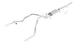 Borla - Borla 140340 Touring Cat-Back Exhaust System - Image 1