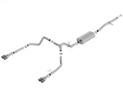 Borla - Borla 140768CF Touring Cat-Back Exhaust System - Image 1
