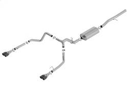 Borla - Borla 140772BC Touring Cat-Back Exhaust System - Image 1
