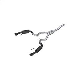 MBRP Exhaust - MBRP Exhaust S7274BLK Armor BLK Cat Back Exhaust System - Image 1